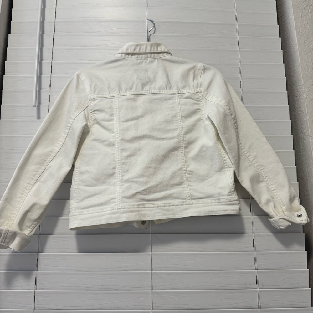 White Jean jacket